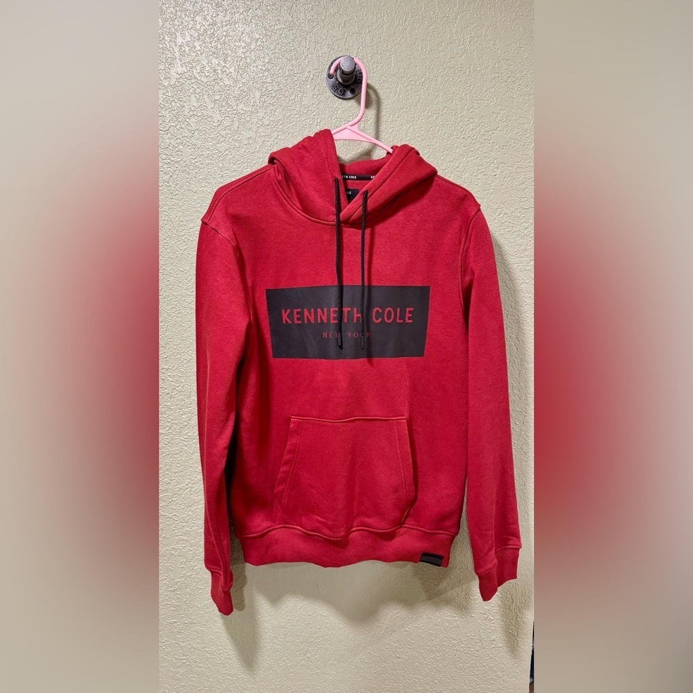 Kenneth Cole  Red Men's Hoodie Size S